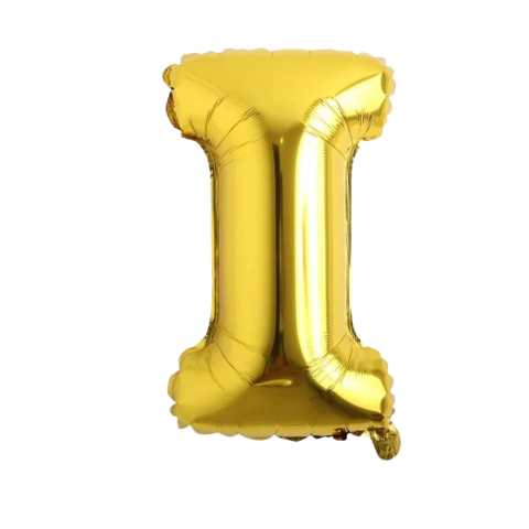 Globos De Letras DORADA 40CM - PromoGlobos - Decorando Tus Momentos