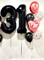 Globos Numeros Grandes Negros 70cm - PromoGlobos - Decorando Tus Momentos