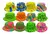 Sombreros Estampados para Fiesta Fluor - comprar online