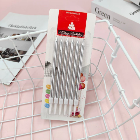 Velas Metalizadas BLISTER X6 en internet