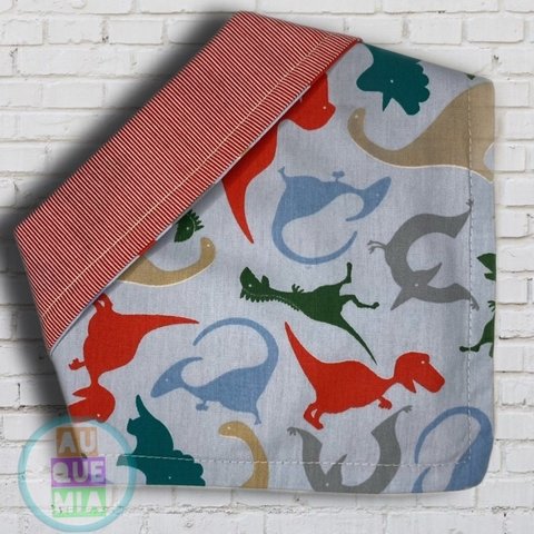Bandana Dinossauro Vermelho