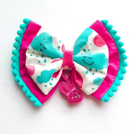 Laço Luxo- Chuva Colorida