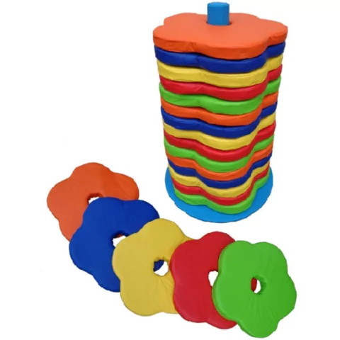 BASE + ALMOFADAS Com 15 Almofadas Flor