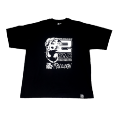 Remera De Algodón Old School Estampada "2PAC" ( MOLDERIA GRANDE) - comprar online