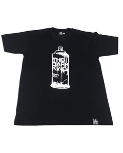 Remera De Algodón Oversize Old School Estampada "AEROSOL" ( MOLDERIA GRANDE) THE DARK KING en internet