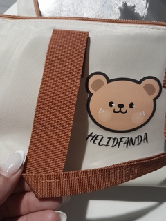 BOLSO LUNCHERA TERMICA RECTANGULAR HELLO PANDA - comprar online