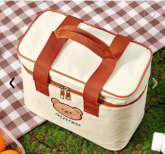 BOLSO LUNCHERA TERMICA RECTANGULAR HELLO PANDA - comprar online