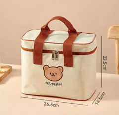 Imagen de BOLSO LUNCHERA TERMICA RECTANGULAR HELLO PANDA