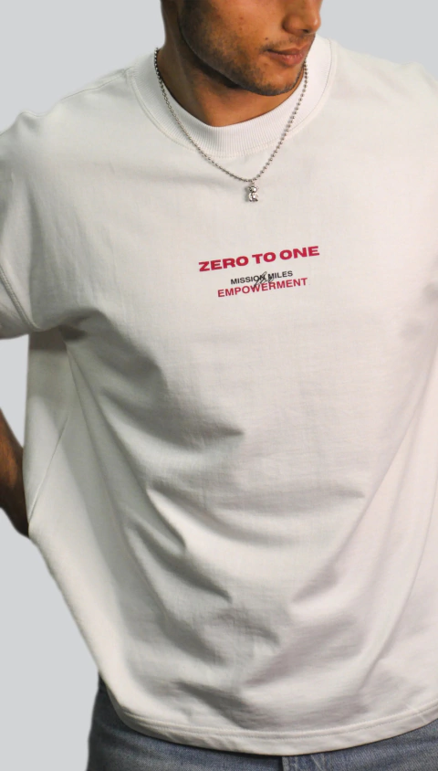 Remera Zero To One (ALG -H)