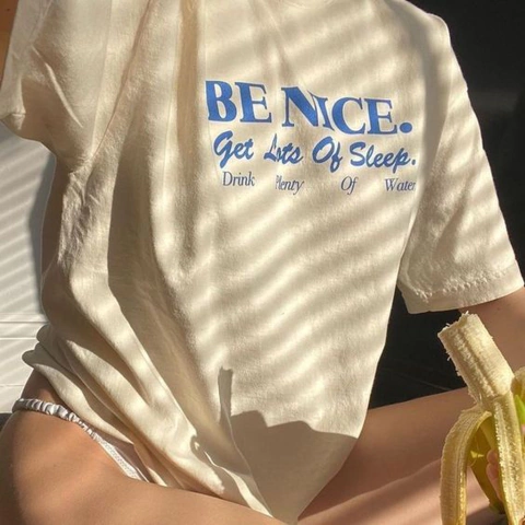Remera Be Nice Get Lost / Dama