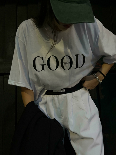 Top Oversize Good Vibes (ALG)