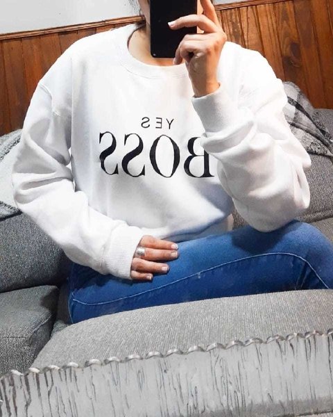 Buzo Oversize Yes Boss / Unisex - comprar online