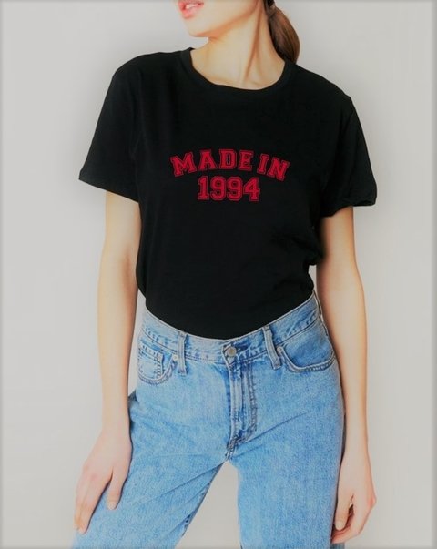 Remera Made In 1994 / Dama