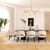 Imagen de Styling comedor: Mesa Tiffany + Sillas Vintage