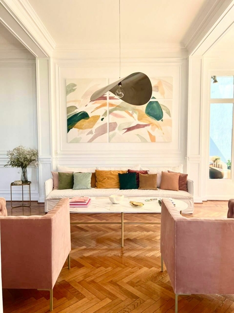 Styling Living: Sillón Ghost + Sillón Toulouse + Mesa Tribeca