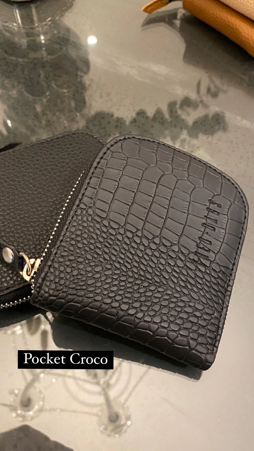 Billetera Pocket Croco