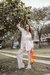 Pantalon PALAZO "STELLA" BLANCO - comprar online