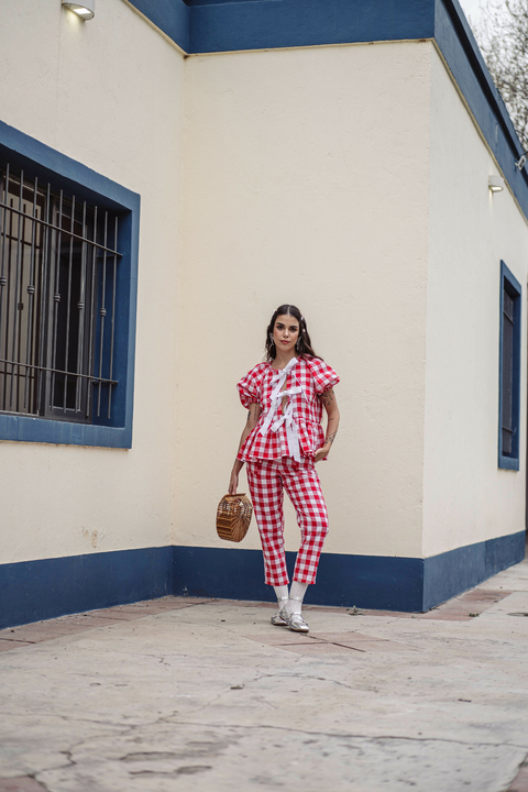 BLUSA "POMODORO"