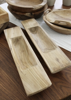 Cuenco rectangular en teca! - comprar online