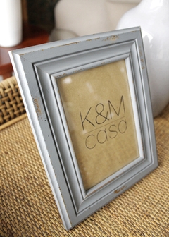 Portarretrato en gris gastado! - K&M casa