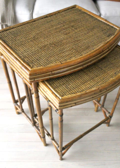 Mesa 2 en 1 en caña y rattan! - comprar online