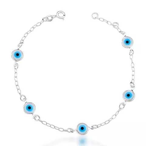 Pulseira olho Grego Azul claro