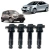 Kit 4 Bobina Ignição HB20 Creta Veloster I30 1.6 16V 2 Pinos - comprar online