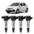 Kit 4 Bobina de Ignição Toyota Etios 1.3 1.5 16V 2012 A 2016
