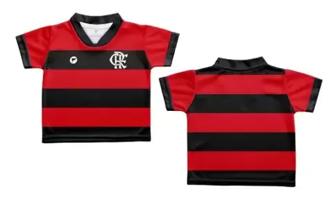 Camiseta Bebê Flamengo Torcida Baby