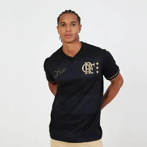 Camisa Flamengo Zico Volta - Oficial