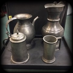 Pewter Etain Zinn Jarro Grande Peltre Italia - comprar online