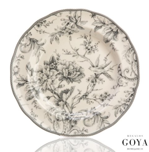 Plato Postre JB Grey Dove Ingles