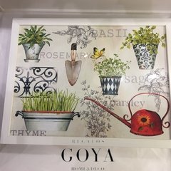 Bandeja de cama con almohadón Rosemary Garden - comprar online
