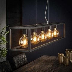 Colgante Cuadro 5 Luces