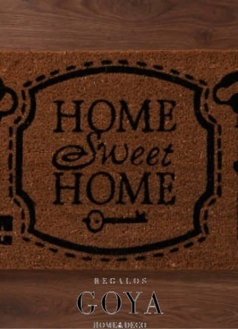 Felpudo Home Sweet Home PVC/Coco 40x60