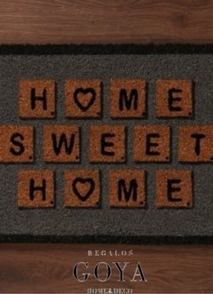Felpudo Home Sweet Home Gris 40x60