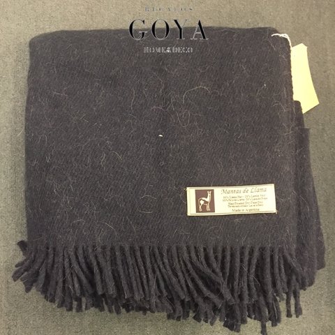Manta de Llama Pura Lana 2,20x1,60 Verde