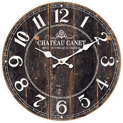 reloj-de-madera-de-29-cm-sin-vidrio modelos surtidos - Regalos Goya 1959