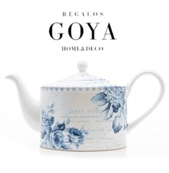 Tetera JB Blue Print - Loza Inglesa
