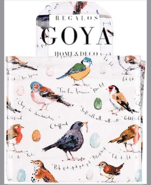 Bolso Ingles PVC Bird Chico