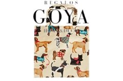 Bolso Ingles PVC Dogs Chico