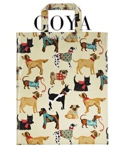 Bolso Ingles PVC Dogs Mediano
