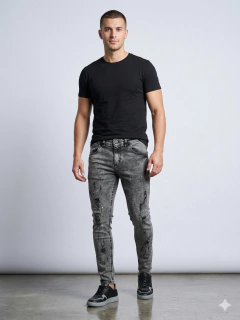 Calça jeans modelo jogador 2500663