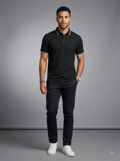 Camiseta Gola Polo Dheef texturizada tecnologia - comprar online