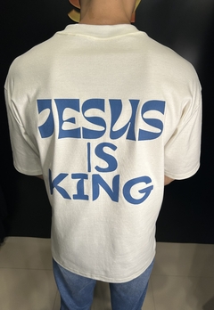 Camiseta Oversized Dheef Jesus is King - comprar online