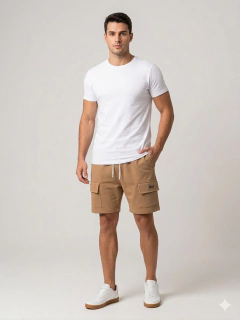 Short moletinho cargo Dheef