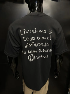Camiseta Oversized Dheef Frase - comprar online
