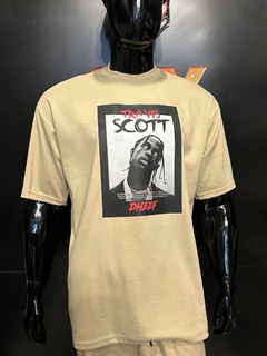 Camiseta Oversized Travis Scott