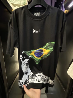 Camiseta Oversized Dheef “BANDEIRA BRASIL”