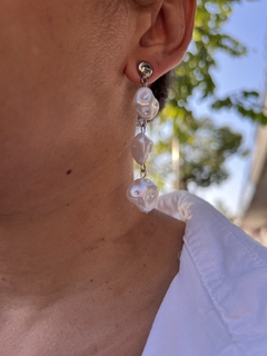 Brinco pérolas